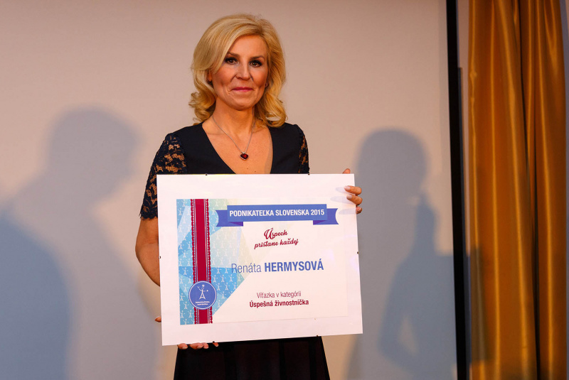 Referencie / Podnikateľka Slovenska 2015 – Úspešná živnostníčka - foto