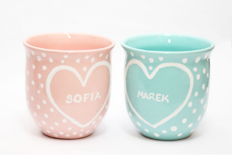 Mentolová (bodkovaná; bez bodiek)