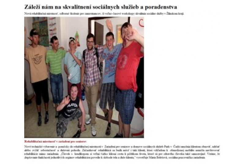 Referencie / Písali o nás - foto Referencie / Písali o nás - foto